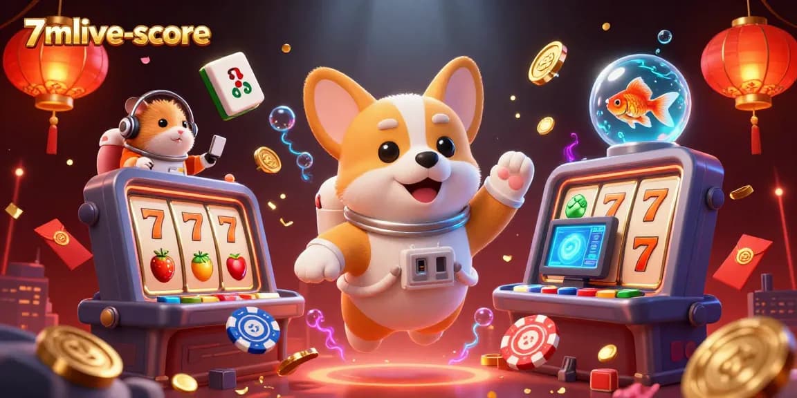 Engage with the thrilling atmosphere of 7mlive-score in a vibrant, space-themed casino adventure.