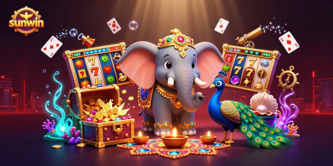 Engage with exciting sunwin slots featuring vibrant elements and captivating 3D illustrations.