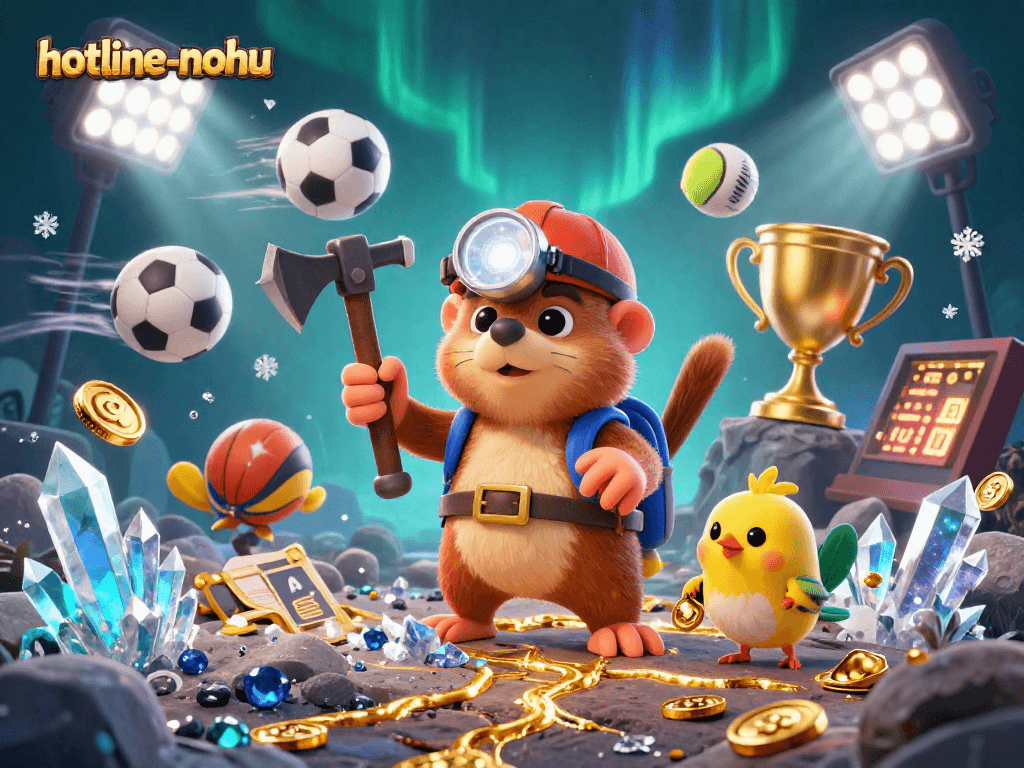 Engage in thrilling gameplay at hotline-nohu featuring vibrant characters, gold treasures, and dynamic sports elements