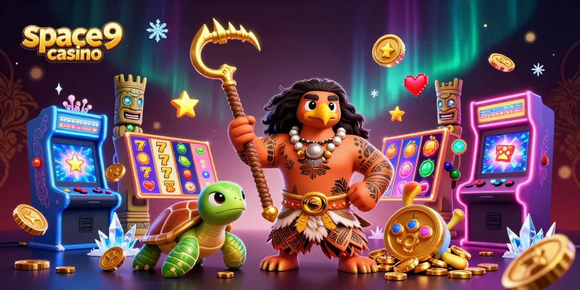 Experience the excitement of Space9 Casino with dynamic gameplay and vibrant visuals.