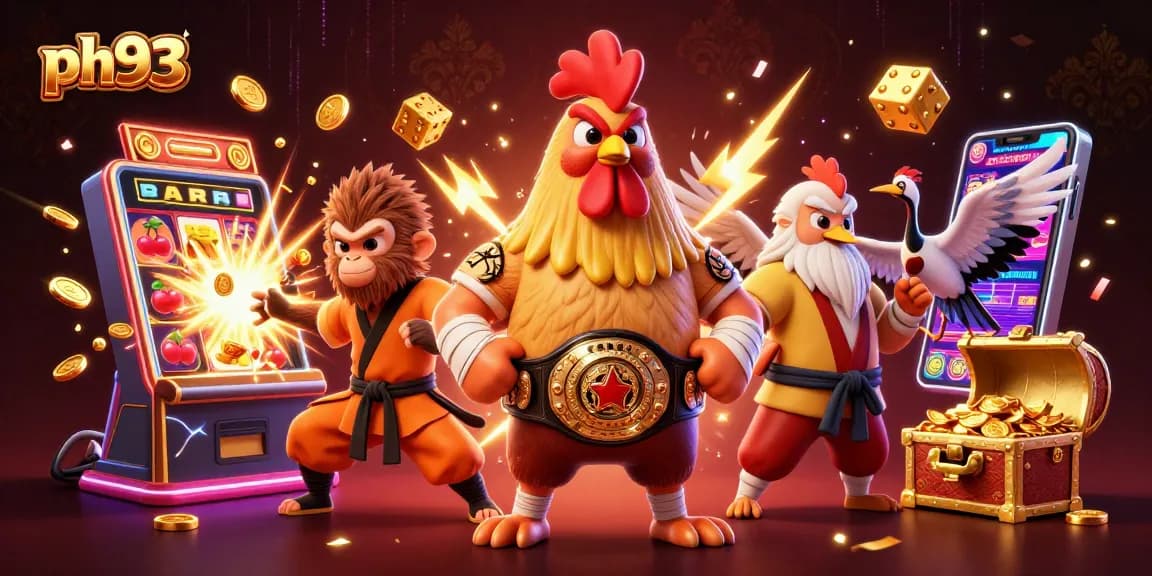Experience thrilling casino action at ph33 with dynamic characters and vibrant game elements.
