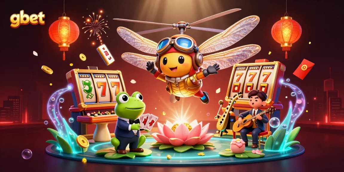Engage in exciting gbet casino action with vibrant characters and dynamic gaming elements.