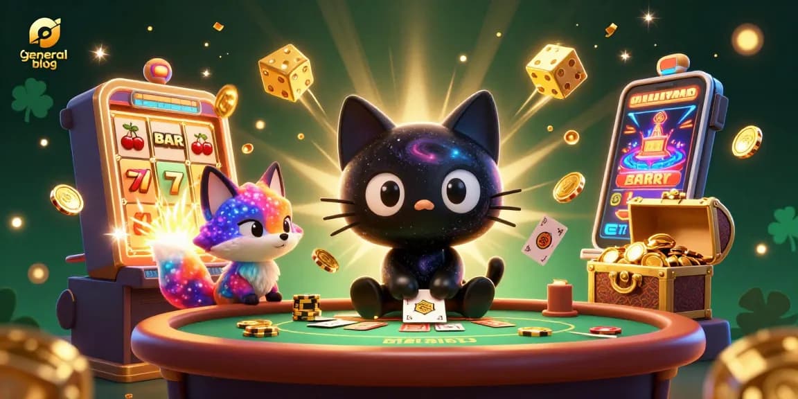 Engage in thrilling casino fun on our general blog with this vibrant, dynamic illustration.
