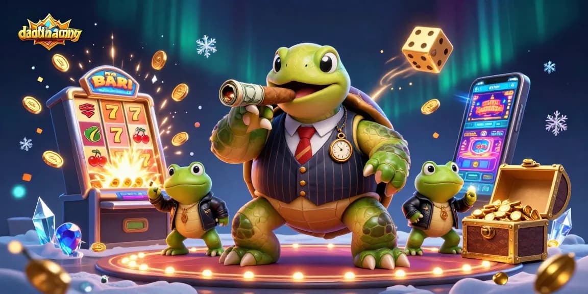 Engage in thrilling challenges with daidichxacsong’s dynamic 3D cartoon characters and vibrant casino elements.
