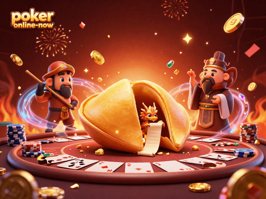 Engage with the thrilling poker experience at poker-online-now while experiencing an epic 3D casino adventure.