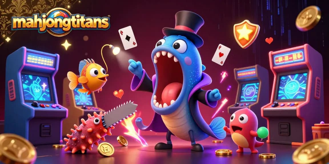 Experience the thrilling magic of mahjongtitans with an enchanting deep-sea casino scene
