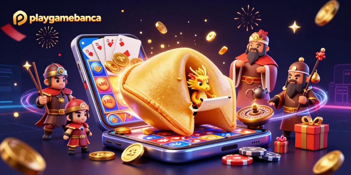 Experience thrilling gameplay with playgamebanca as golden coins erupt and slot games spin