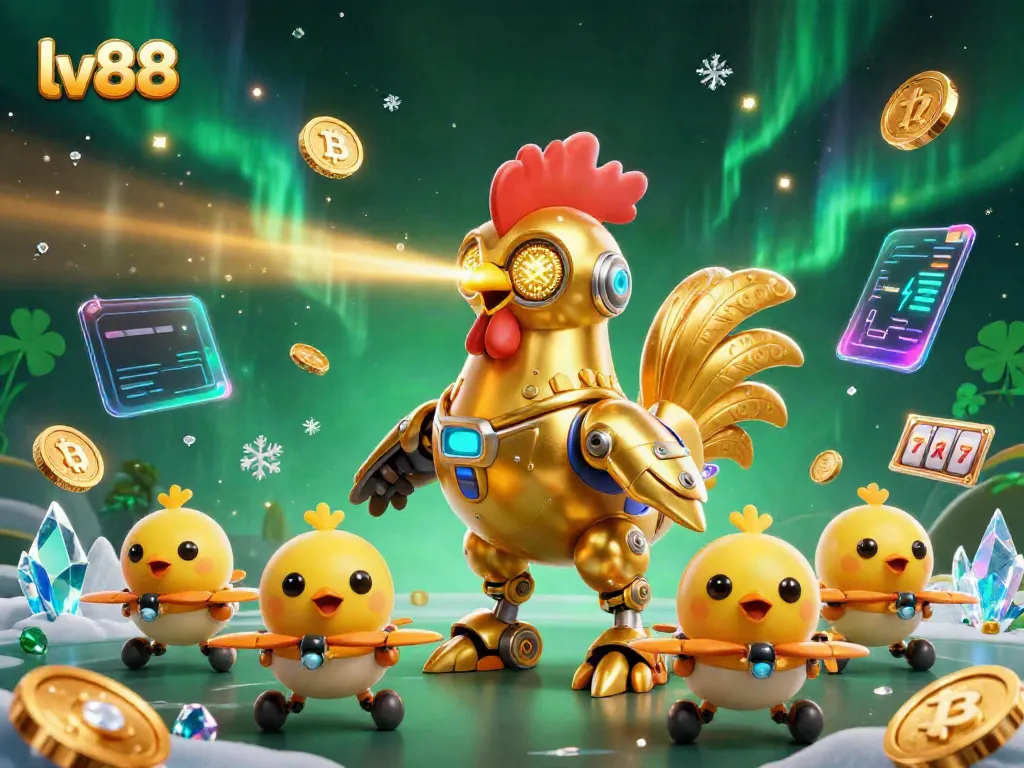 Experience thrilling gameplay with the engaging lv88 casino scene featuring slots, crypto elements.