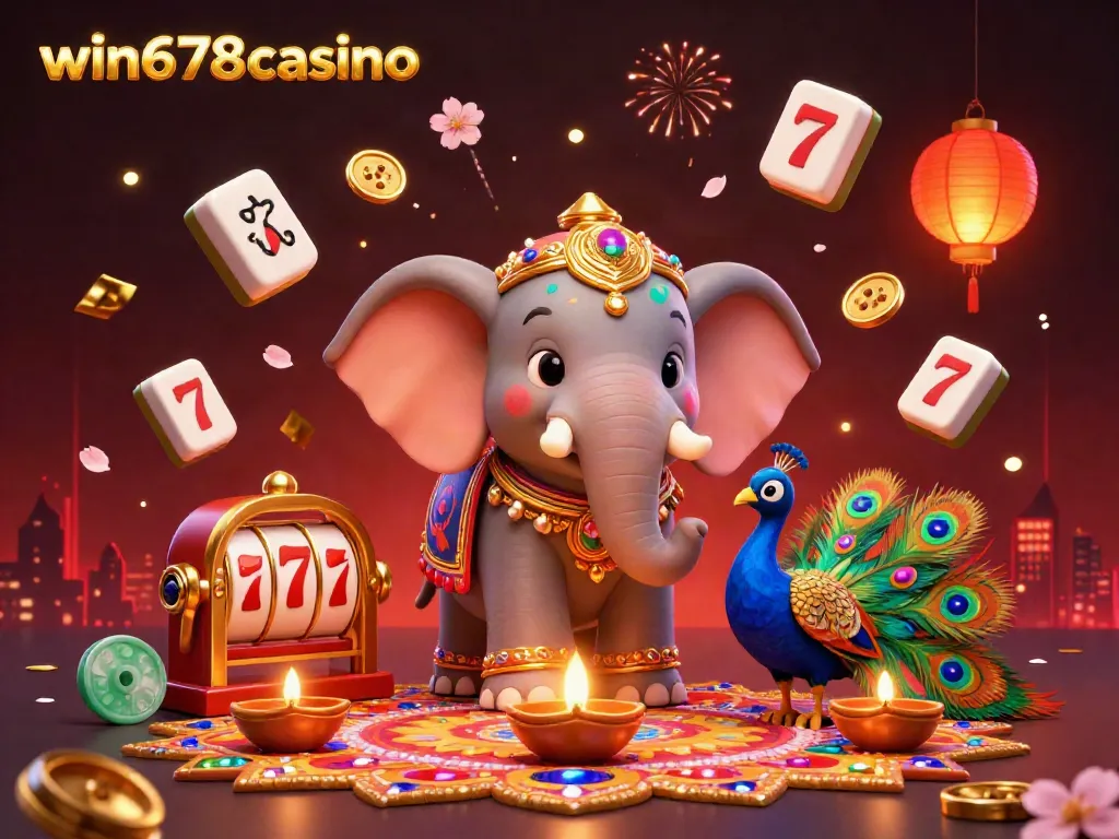 Engage with exciting gameplay at win678casino featuring vibrant 3D characters and dynamic casino elements.