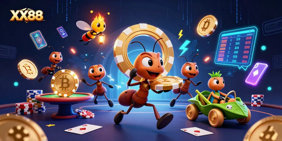 Experience thrilling poker adventures at XX88 with 3D cartoon characters in a visually vivid heist.