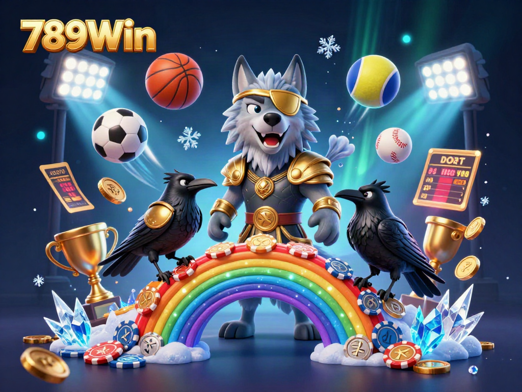 Join the excitement with 789Win as Norse mythology meets vibrant casino elements.