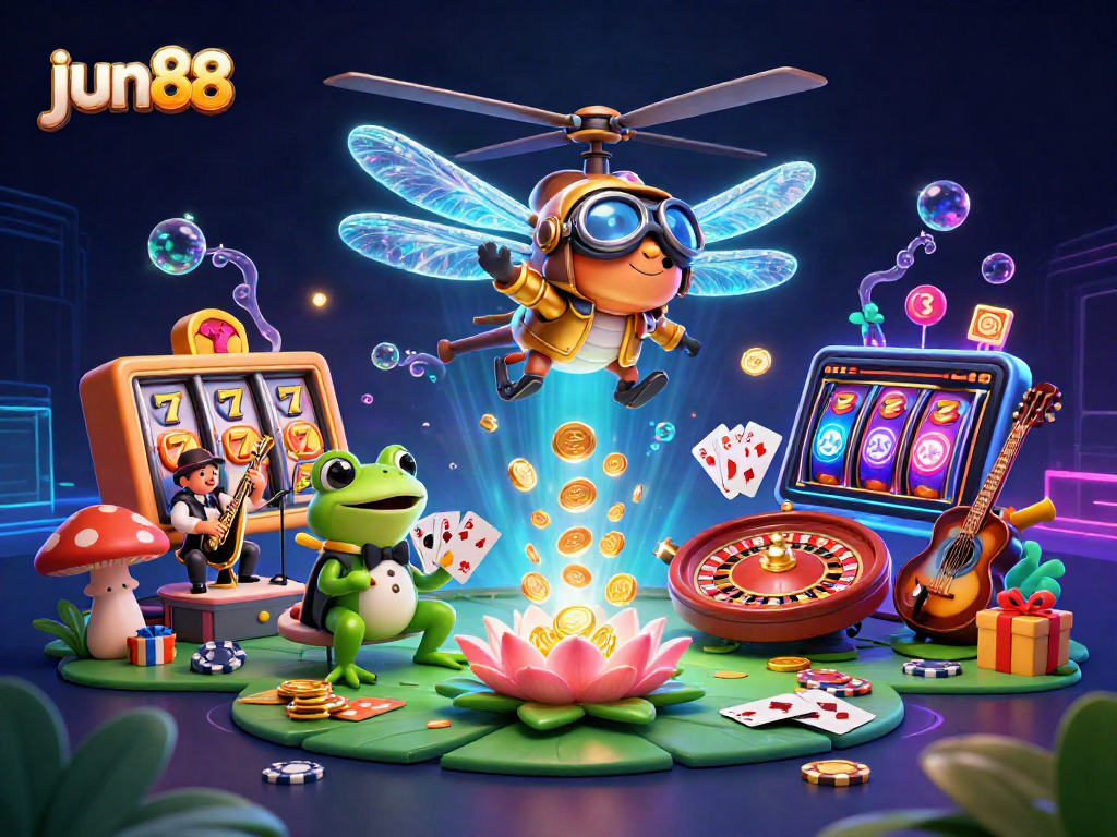 Experience thrilling action at jun88 with vibrant slots, dynamic characters, and casino excitement.