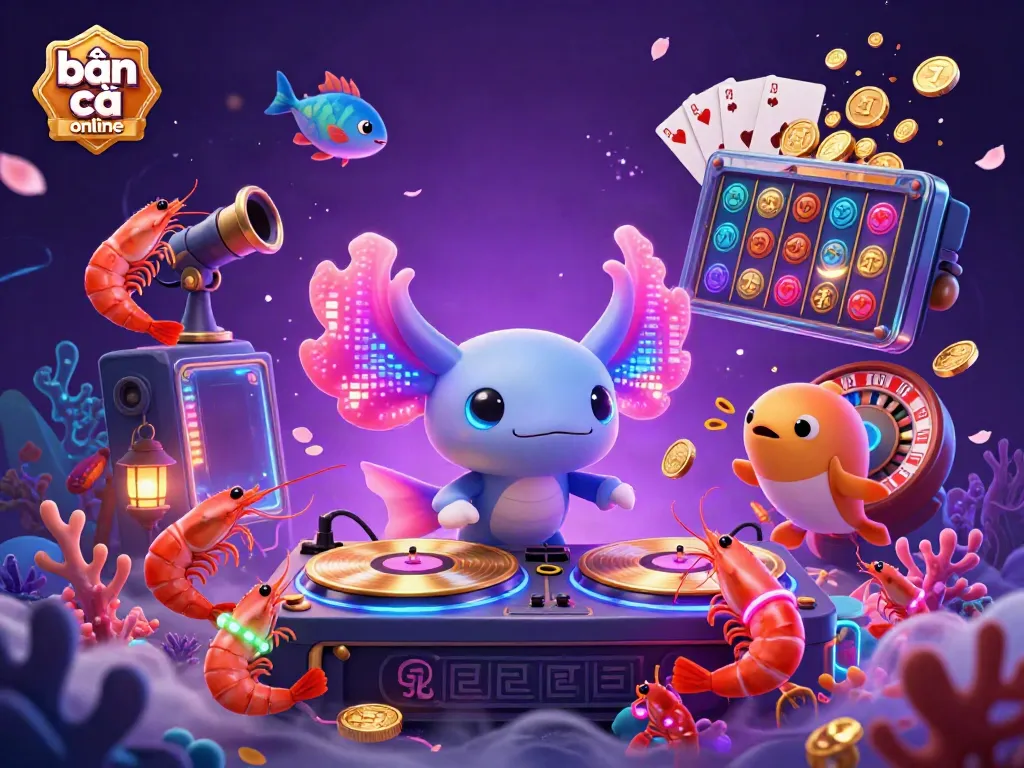 Engage in exciting bắn cá online experiences with vibrant underwater scenes and dynamic creatures.