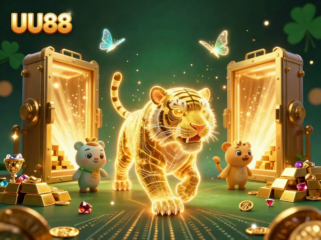 Experience thrilling gameplay at UU88 with a vibrant casino atmosphere filled with treasures and excitement.
