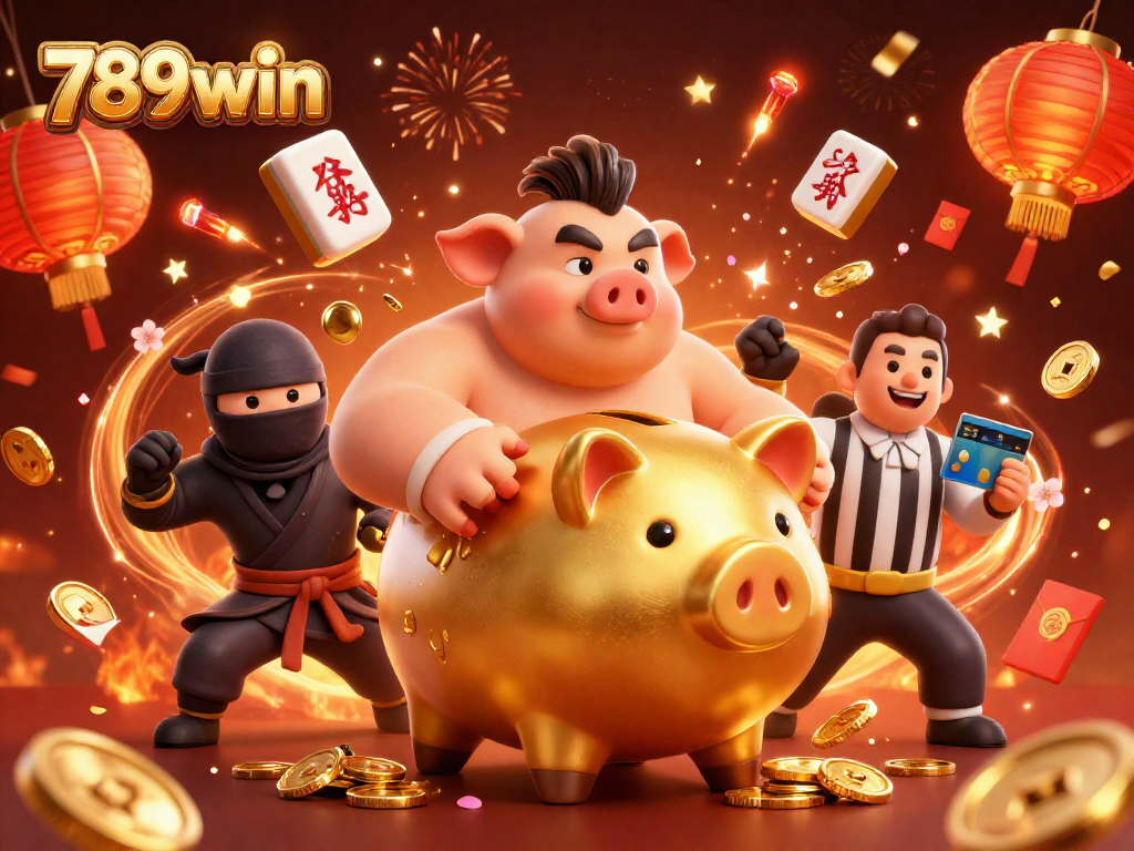 Experience thrilling gameplay at 789win with vibrant characters and dynamic casino elements.