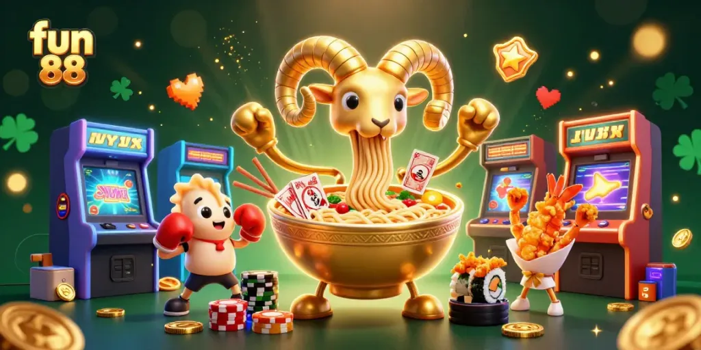 Engage in fun 88 gaming excitement with vibrant characters, casino machines, and dynamic gameplay