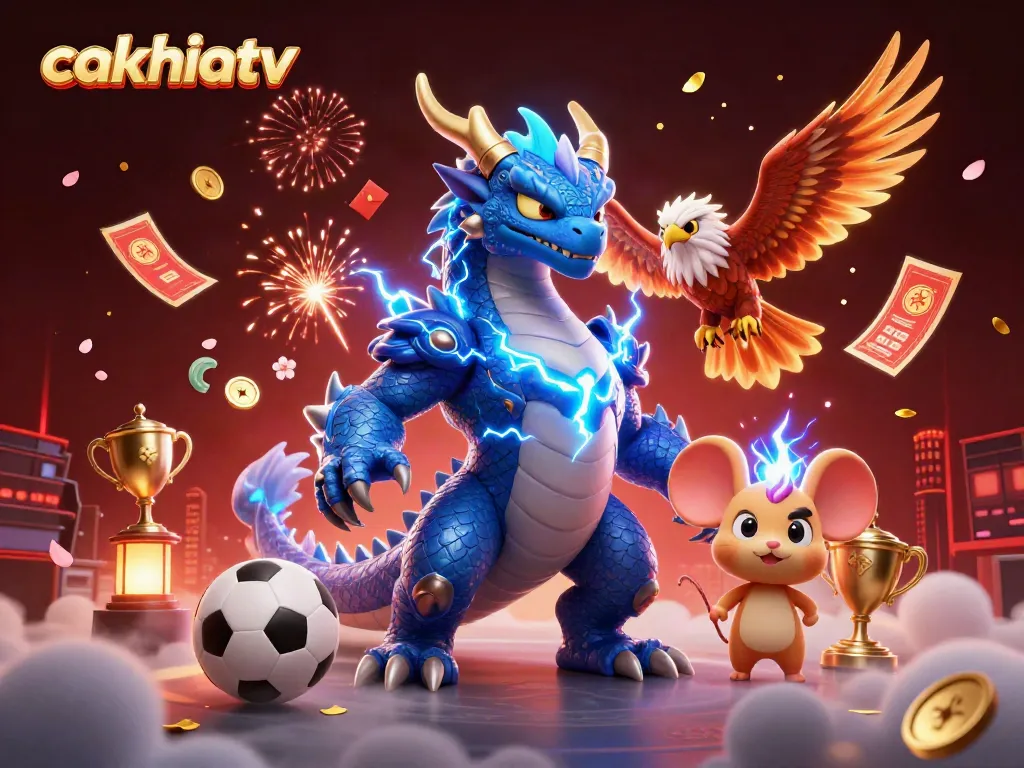 Experience the thrilling action of cakhiatv with dynamic sports elements and vibrant characters.