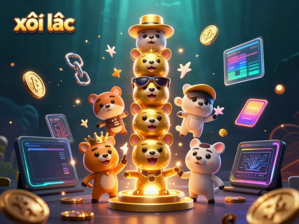 Experience thrilling gameplay with xôi lạc in a colorful, engaging casino scene filled with excitement.