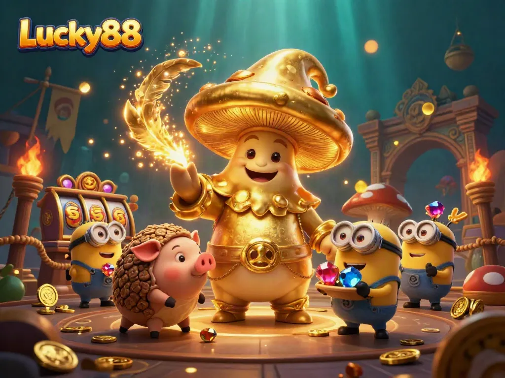 Experience thrilling wins at Lucky88 as a wizard turns treasures to gold, igniting your gaming strategy.