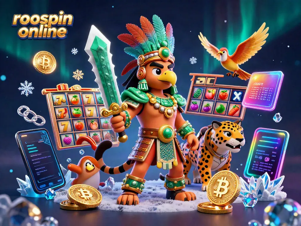 Experience roospin online with vibrant jackpot games and dynamic characters in a colorful casino setting.
