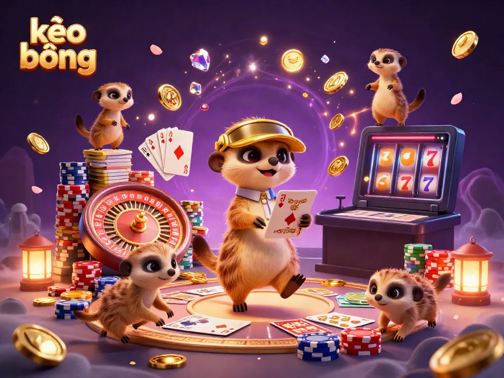 Experience kèo bóng đá in action as meerkats manage a vibrant sports betting operation.