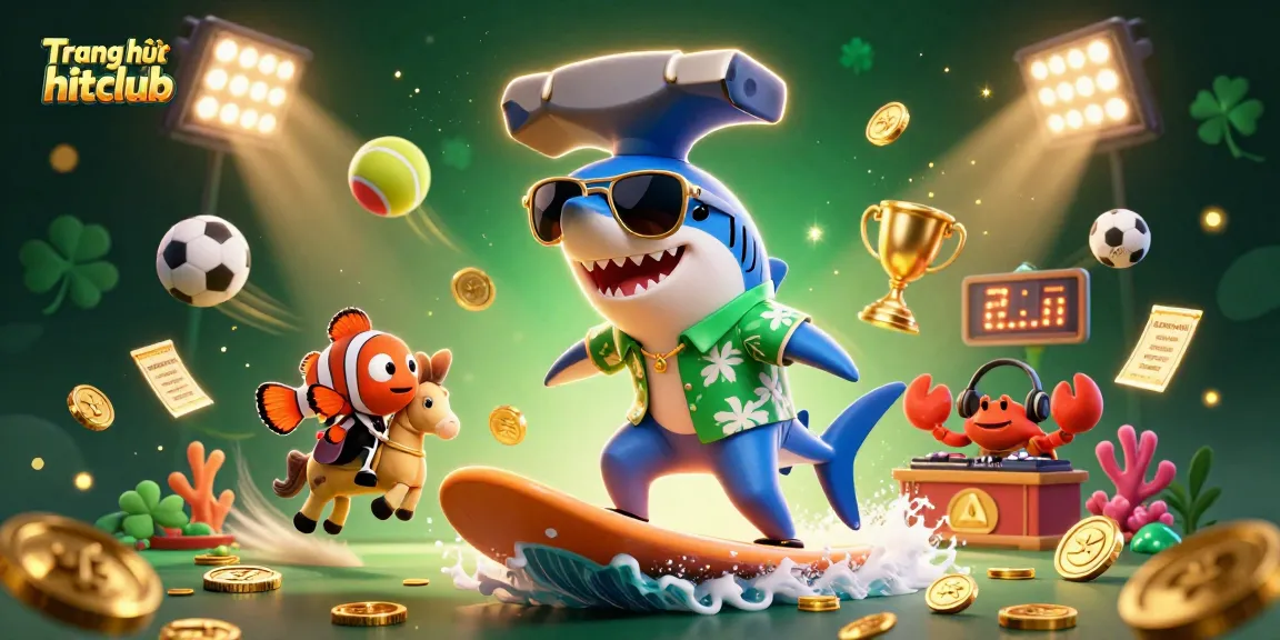 Play and win at Trang chủ hitclub with vibrant gaming elements and characters in action.
