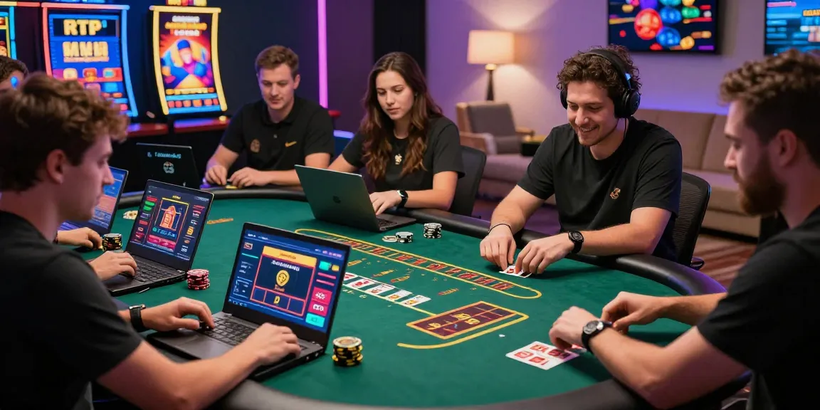 Dewavegas No. 1 Asia online casino scene with players enjoying Blackjack and engaging with high RTP games.